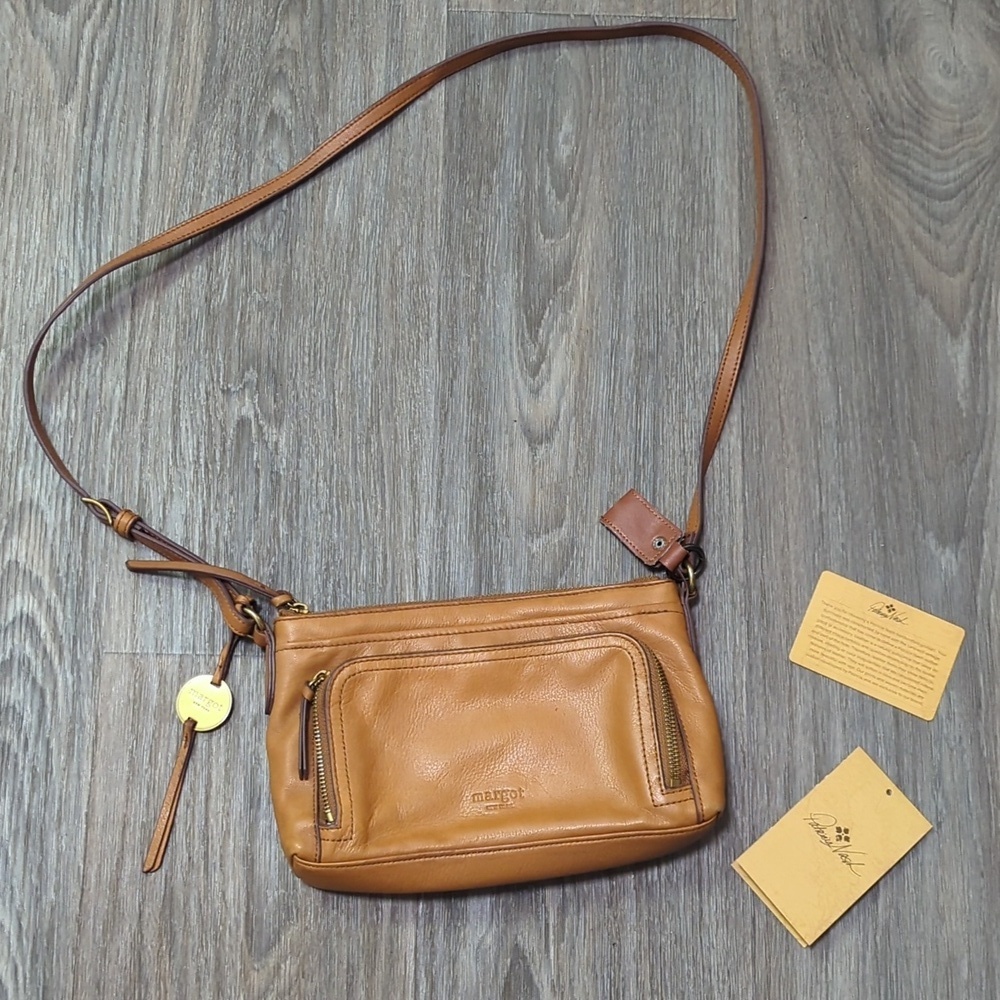 Patricia Nash Margot New York Leather Crossbody 💰